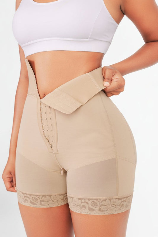 Tailor Shape Wear Bodysuit - Slimming Body Shaper with 3 Rows of Hooks 6