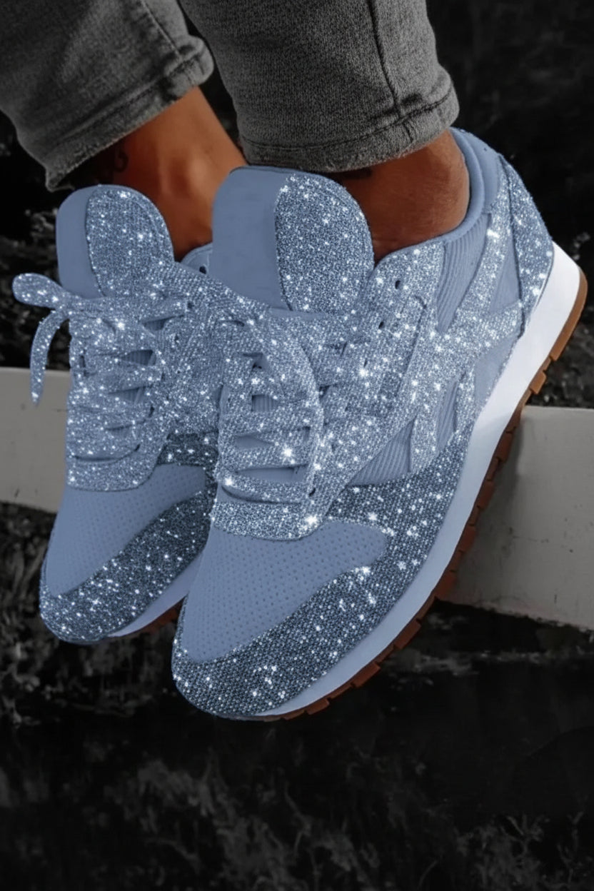 Trendy Glitter Sneakers - Stylish Sequined Casual Shoes for Comfortable All-Day Wear 5