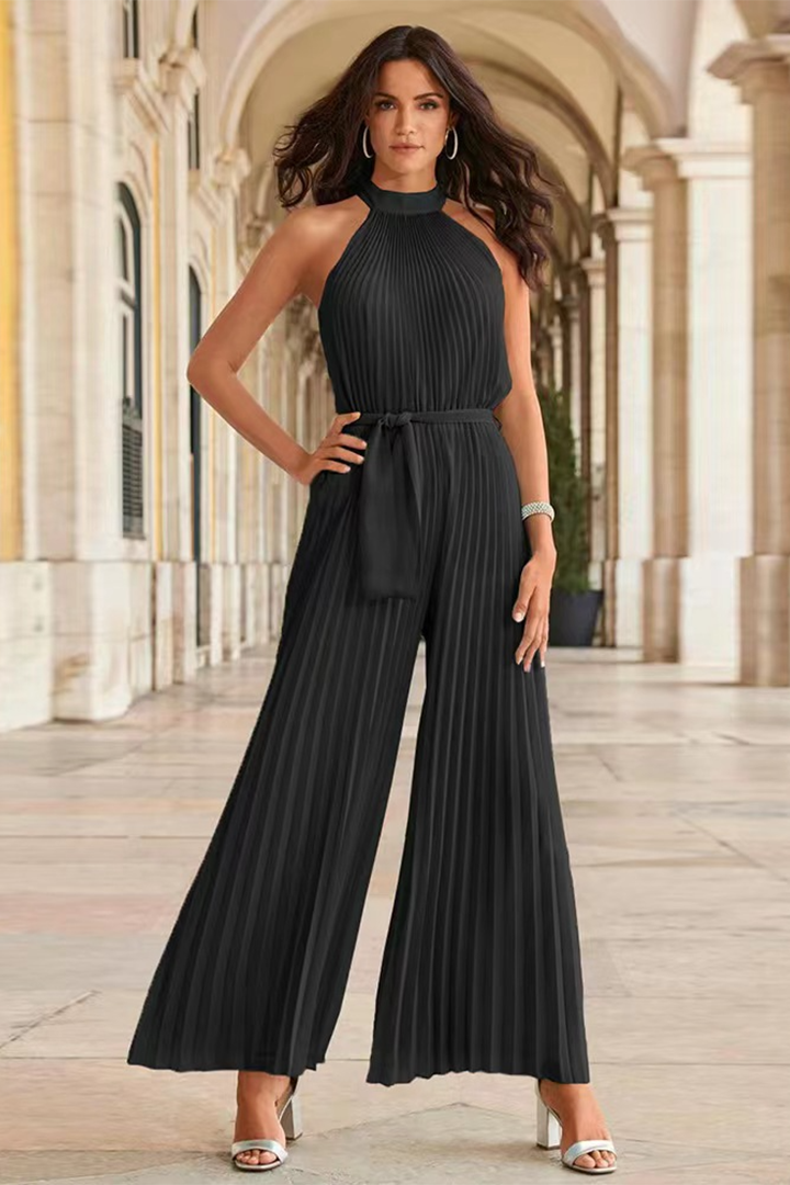 Ulva - Elegant Pleated Jumpsuit for Effortless Style and Comfort 1