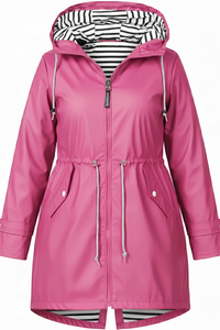 Urban Plus Size Women's Waterproof Rain Jacket - Stylish & Functional 5