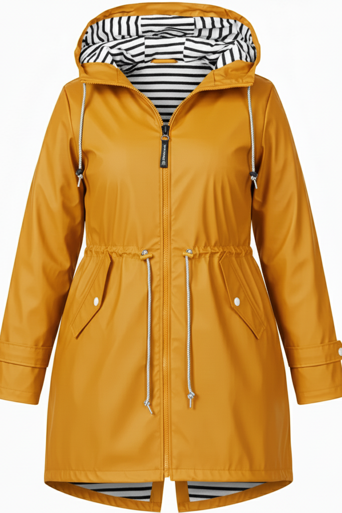 Urban Plus Size Women's Waterproof Rain Jacket - Stylish & Functional 7