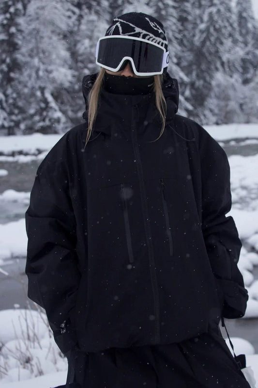 Versatile Unisex Ski Jacket with Hood for Winter Sports & Casual Wear 1