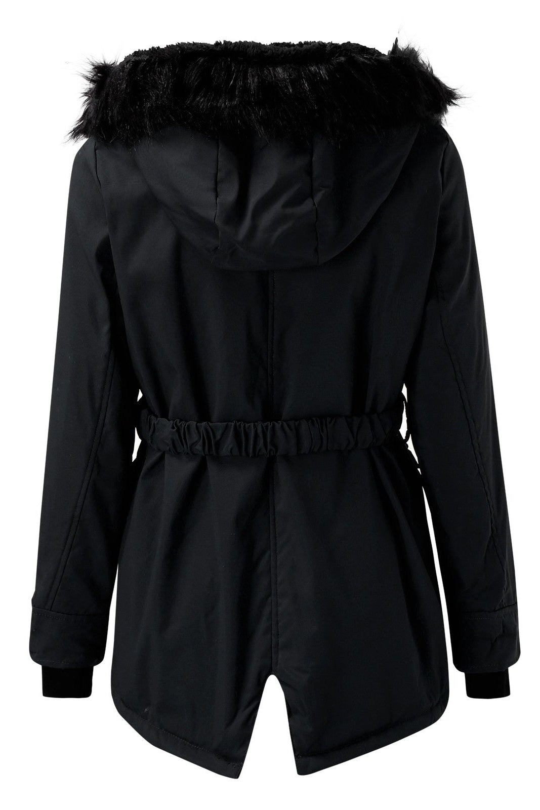 Warm Hooded Winter Coat with Faux Fur Detail for Women - Stylish & Cozy 7