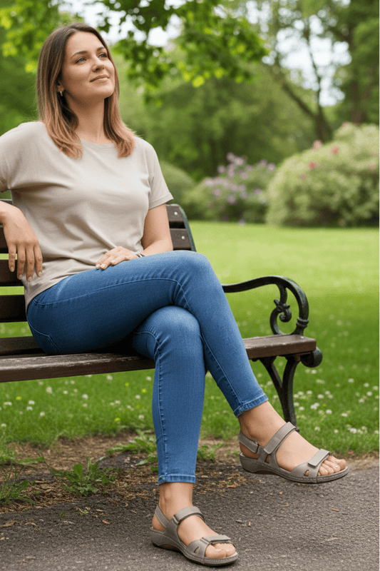 VITALO – Women’s Comfortable Walking Sandals with Orthopedic Support