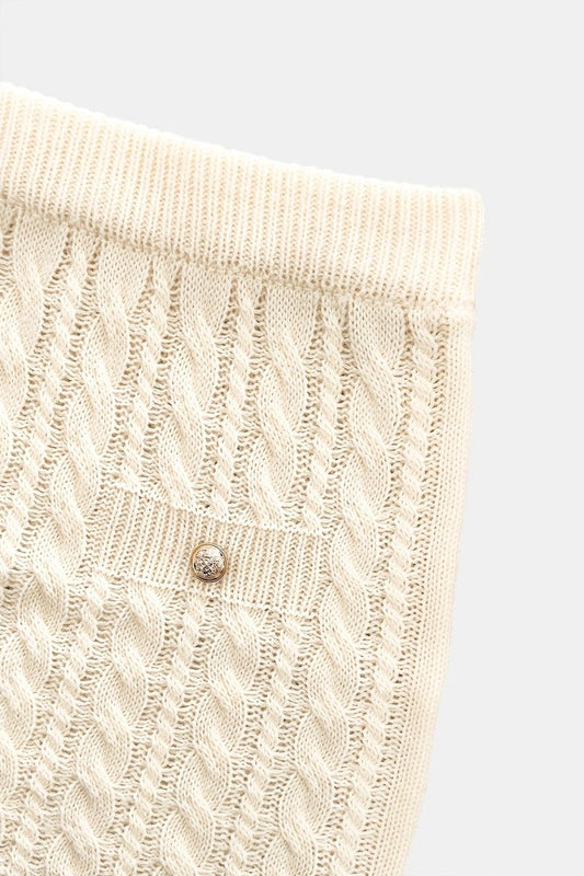 Brooke – Faux Pocket Cardigan Two-Piece Set