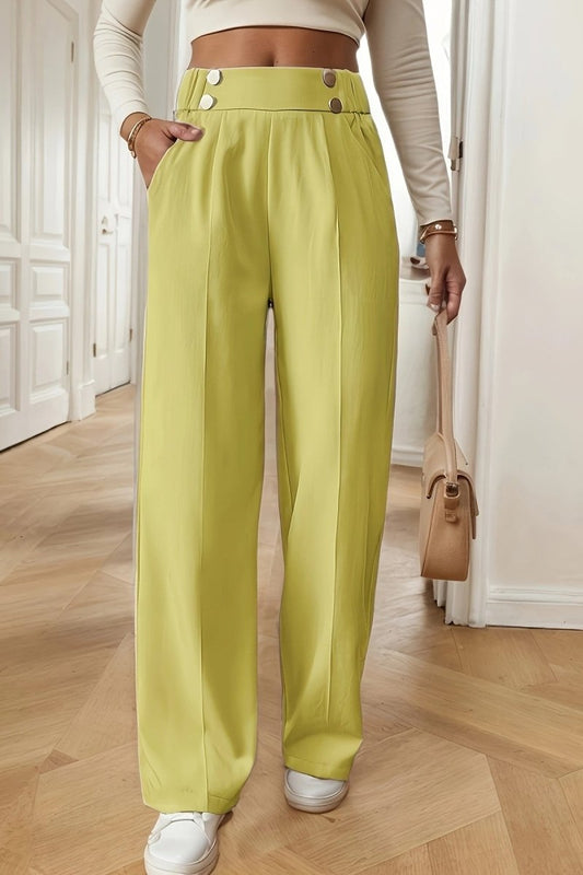 DELARIELLE – Refined Straight-Leg Work Pants