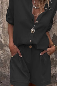 BLAIR – Relaxed Linen Shirt & Tailored Shorts