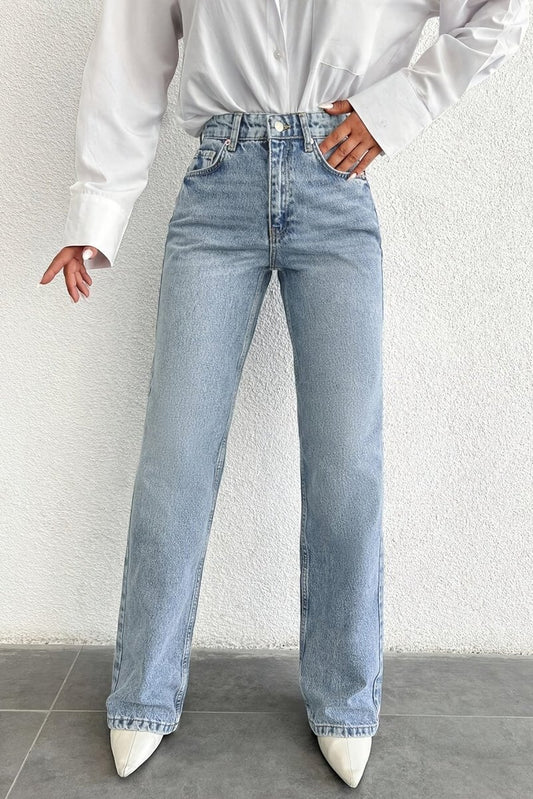 KALLIE – Vintage Stretch Slim Straight Jeans
