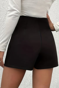 BRYALINA – Double Button Zipper Casual Skort