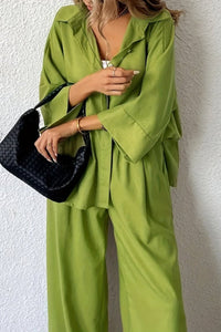 DALISSA – Plus Size Wide-Leg Linen Comfort Co-Ord