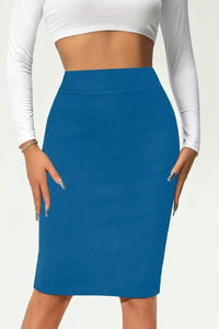Vivia – Sharp Regular Fit Pencil Skirt with Reinforced Seams