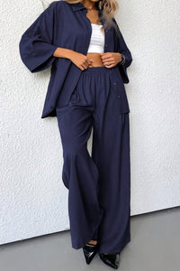 DALISSA – Plus Size Wide-Leg Linen Comfort Co-Ord