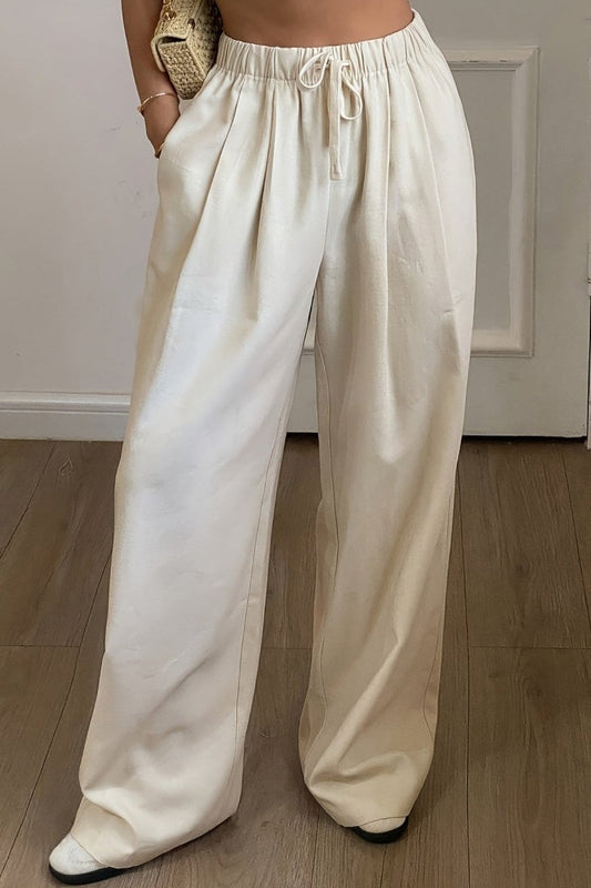 CAVENZA – Loose-Fit Linen Leisure Pants
