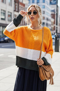 Peyton – Casual Elegant Cable Sweater