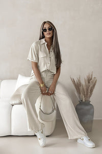 ISOLDE – Chic Spring Linen Ensemble